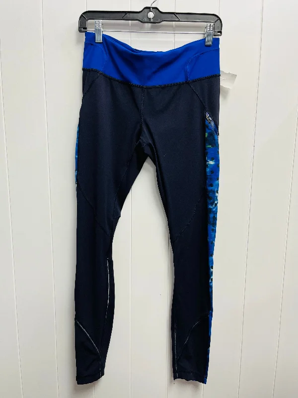 Stylish cropped pants for warm season trends -Athletic Pants By Lululemon In Blue, Size: 6