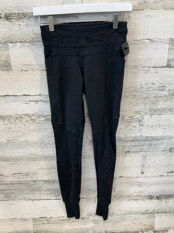 Lightweight culottes pants for summer fashion flair -Athletic Pants By Athleta In Black, Size: Xs