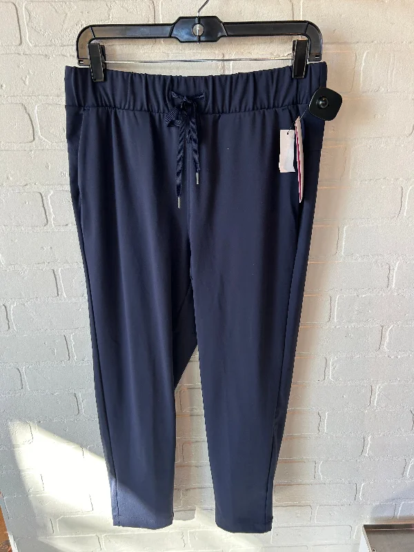 High-rise flare pants for vintage chic appeal -Athletic Pants By Talbots In Blue, Size: 8p