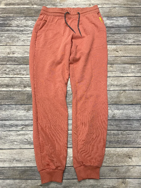 Casual khaki pants for weekend errand runs -Athletic Pants By Columbia In Orange, Size: S