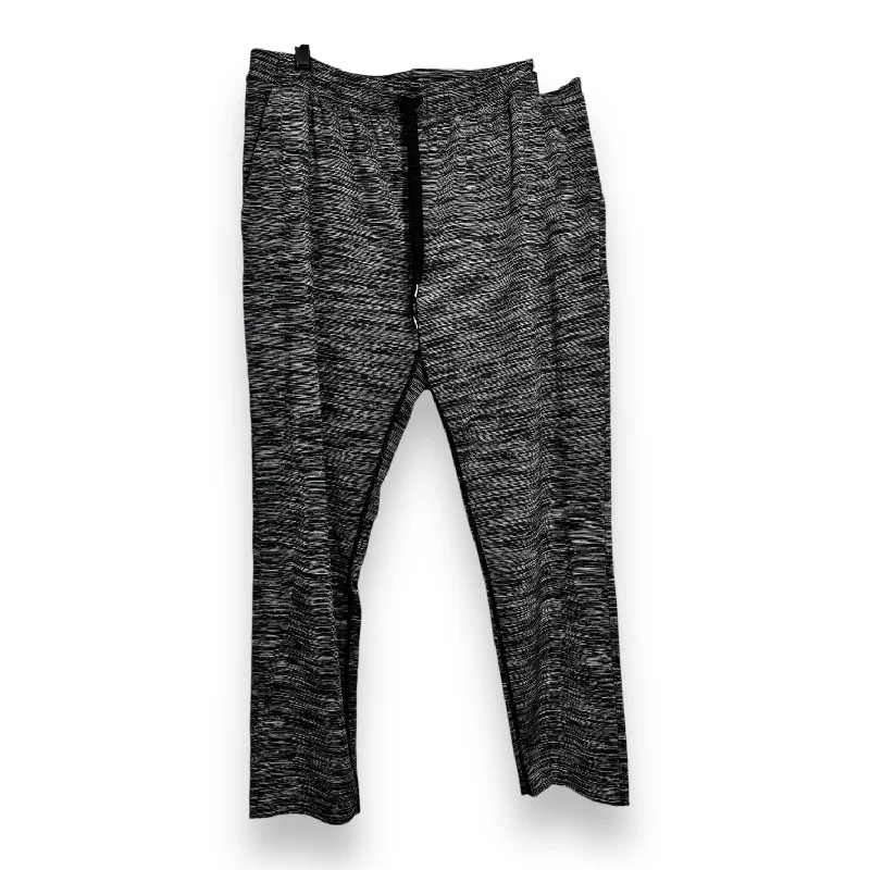 Breathable cotton pants for all-day summer ease -Athletic Pants By Lululemon In Grey, Size: 10