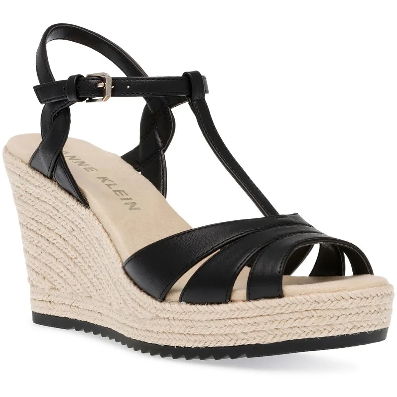 Trendy sandals for men with color-block design and durable soles for casual wear-Sandals for cold climates-Anne Klein Womens Waves Wedge Platform Wedge Sandals