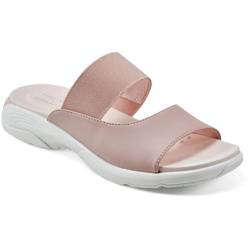 Waterproof sandals for women with durable straps and slip-resistant soles-Sandals for music concerts-Easy Spirit Womens Taisy Comfort Insole Slip On Slide Sandals