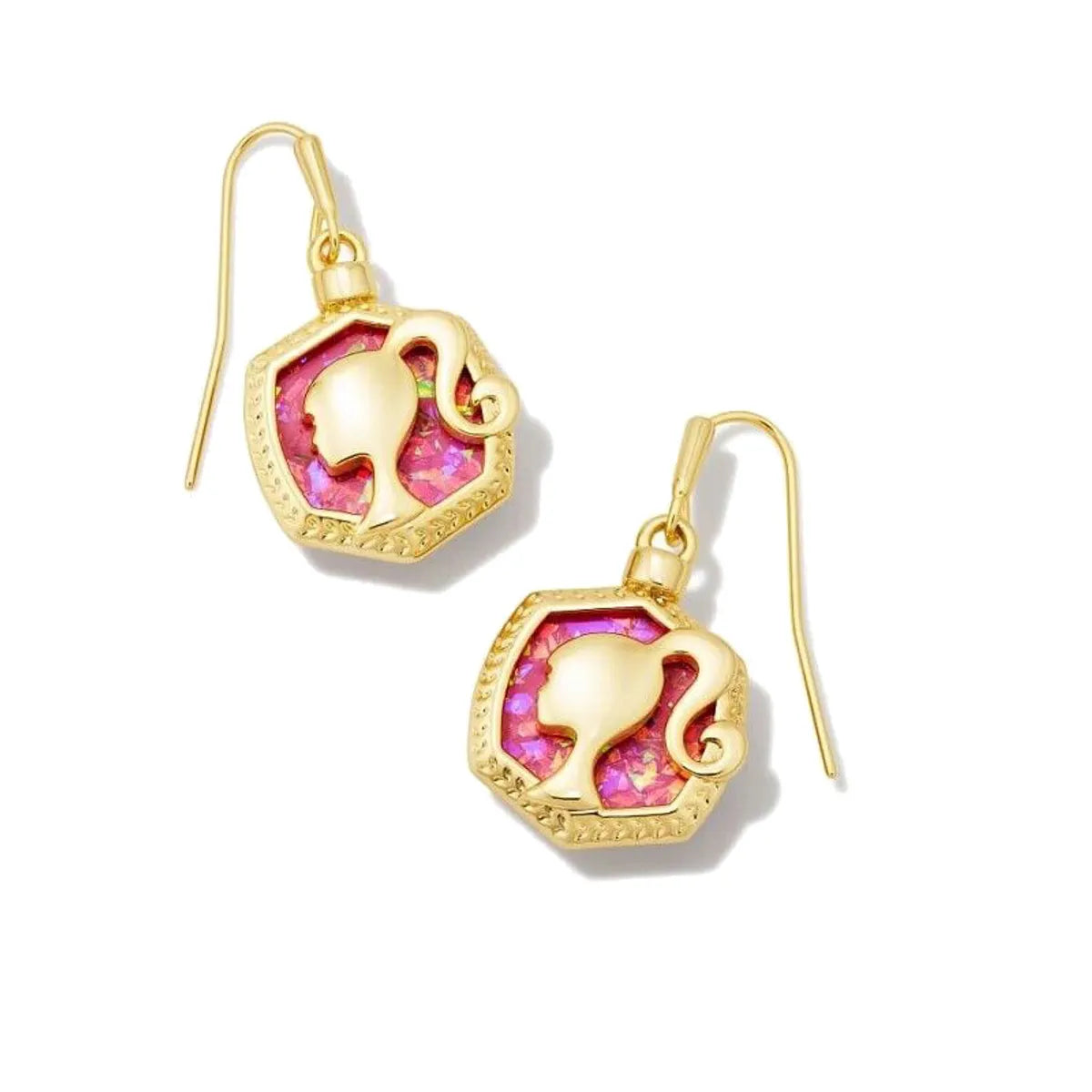 Hoop earrings with luxe velvet finishes for a rich and luxurious touch-Lever-back hoop earrings-1 Pair Cartoon Style Cartoon Character  Plating Zinc Alloy Ear Studs